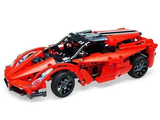Радиоуправляемый конструктор CaDA Technic спортивная машина (380 деталей) C51009W
