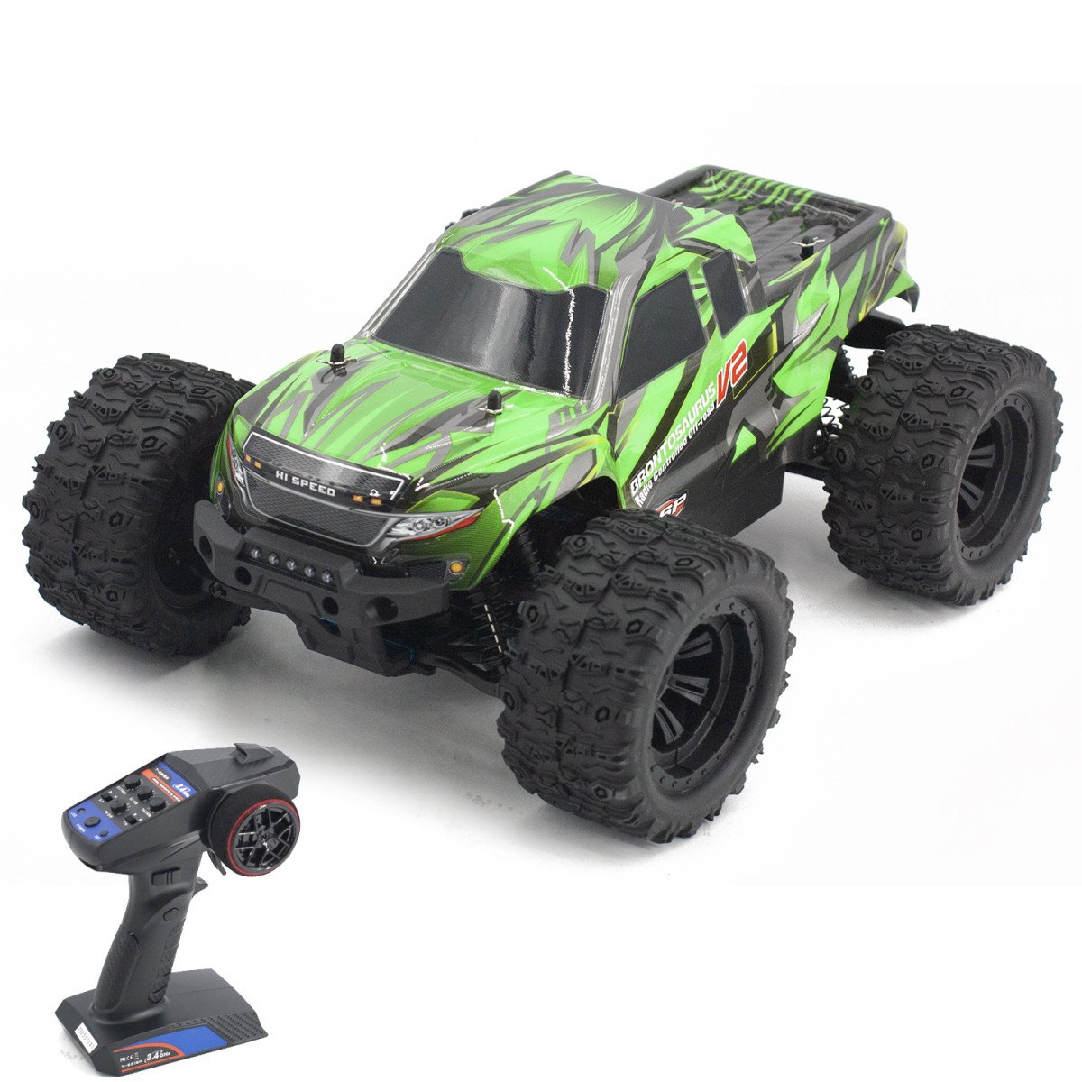 Радиоуправляемая машина джип HSP Monster Truck 1:10 4WD Brontosaurus Brushed - 94111V2-88088