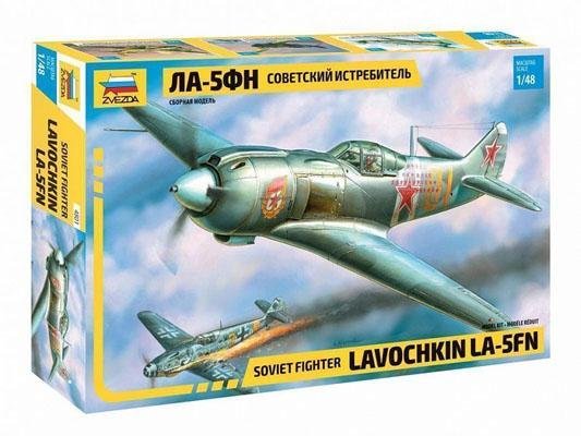 Модель Сборная ZVEZDA Советский истребитель Ла-5ФН