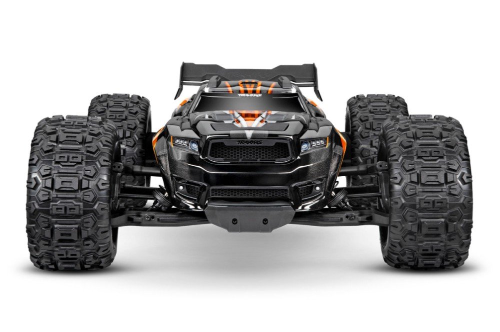 Радиоуправляемая машина трагги Traxxas Sledge - Orange 4WD RTR масштаб 1:8 2.4G - TRA95076-4-OR