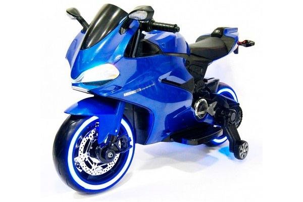 Детский электромобиль - мотоцикл Ducati Blue - SX1628-G