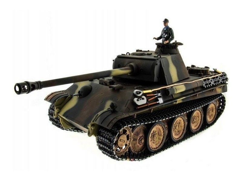 Радиоуправляемый танк Taigen Panther type G Германия (для ИК боя) масштаб 1:16 V3.0 2.4G RTR - TGIS3879G-B1-3.0