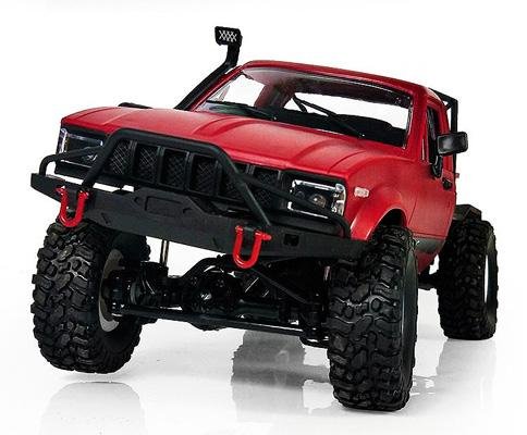 Радиоуправляемая машина краулер WPL 4WD RTR масштаб 1:16 2.4G - WPLC-14-Red