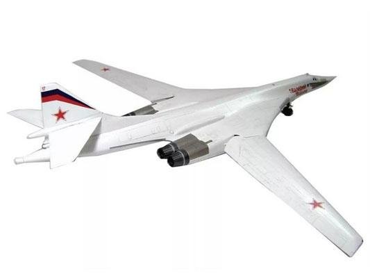 Модель Сборная ZVEZDA Сверхзвуковой стратегический бомбардировщик ТУ-160, 1:144