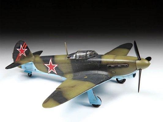 Модель Сборная ZVEZDA Советский истребитель ЯК-1б, 1:48