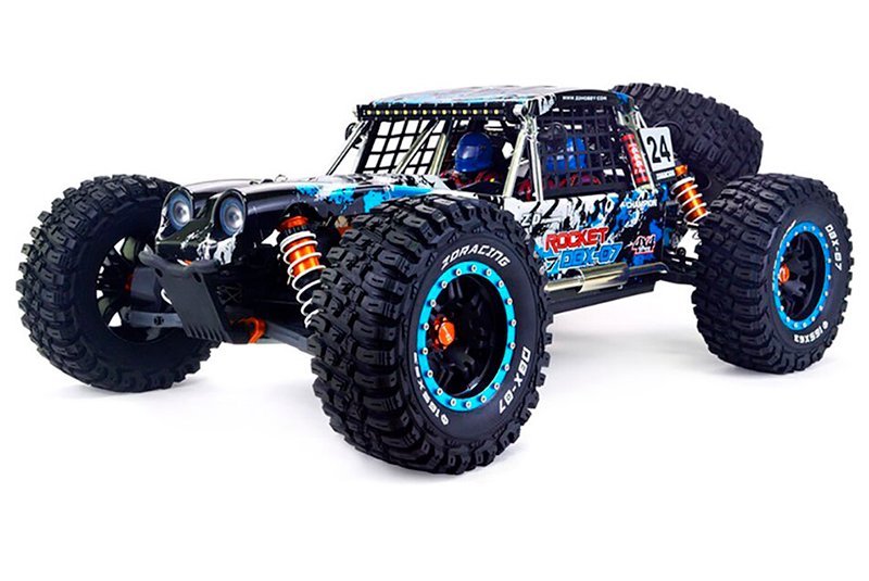 Радиоуправляемая машина багги ZD RACING 1/7 SCALE 4WD Desert Buggy (без акб из/у) - ZD-DBX-07-BL
