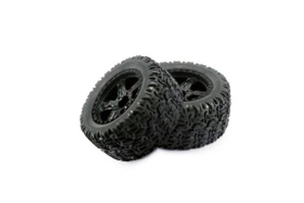 Колеса для Remo Hobby MMAX, EX3 1/10, черные. P1953