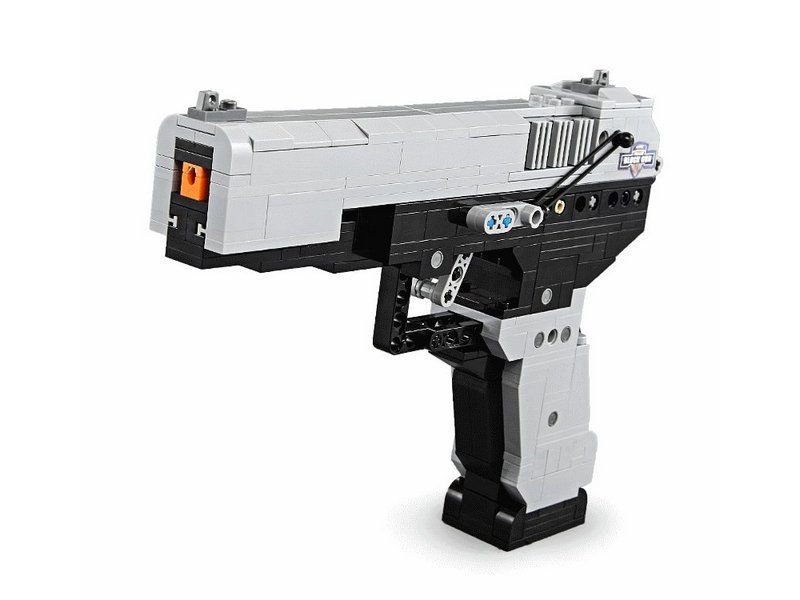 Конструктор CaDA deTech пистолет MK 23 (412 деталей) C81009W