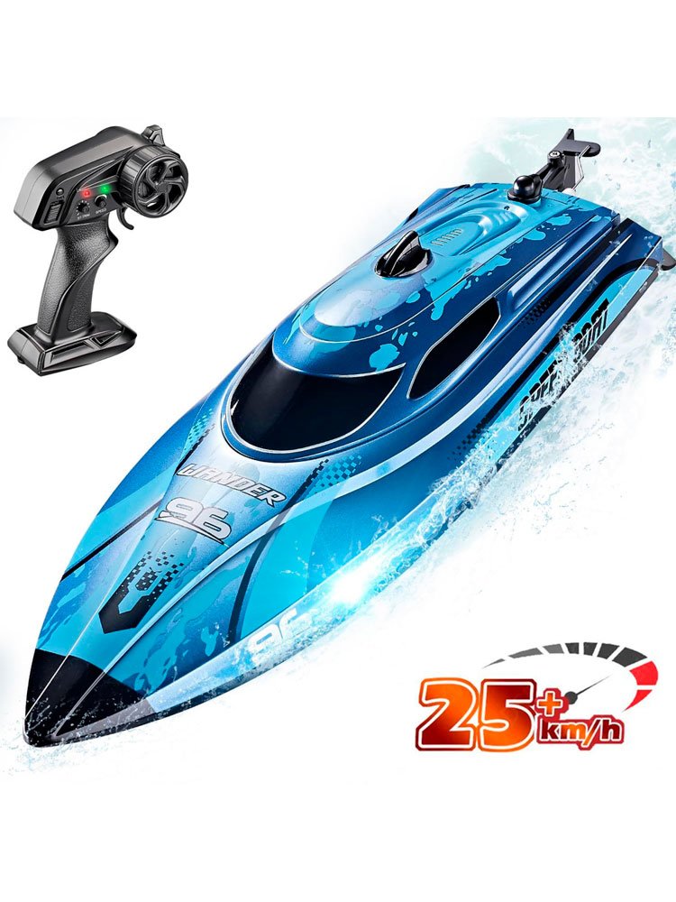 Радиоуправляемый катер CS Toys Wander (30 см, LED, 25 км/ч) - HJ820-BLUE
