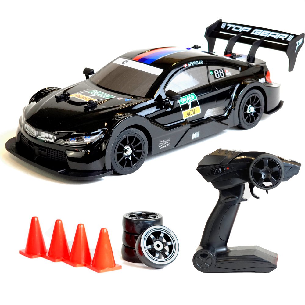 Радиоуправляемая машина для дрифта CS Toys BMW 1:14 (4WD 2.4Ghz сменные колеса) - DC737A