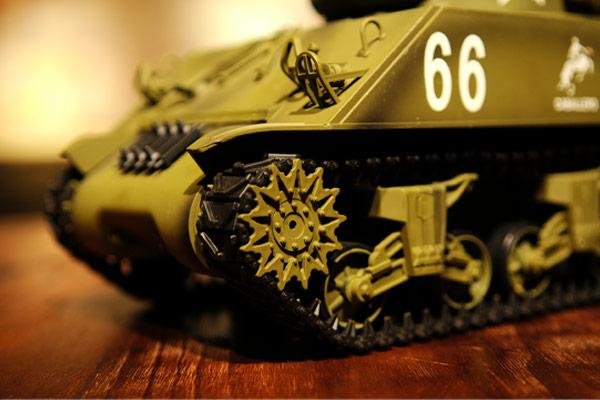 Радиоуправляемый танк Heng Long U.S. M4A3 Sherman масштаб 1:16 40Mhz - 3898-1