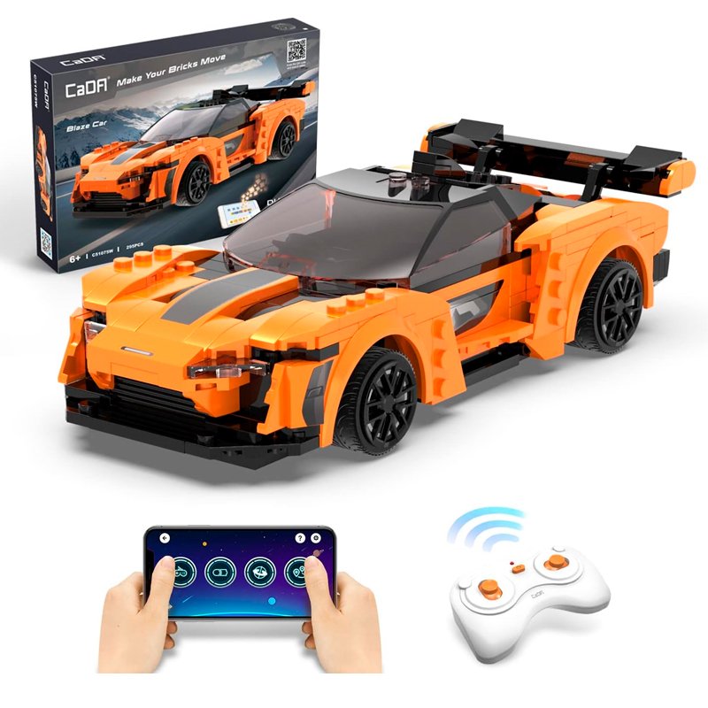 Радиоуправляемый конструктор CaDA гоночный автомобиль Blaze Car (295 деталей) - C51075W