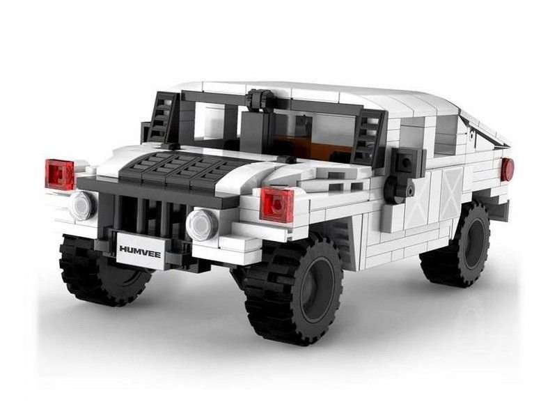 Конструктор CaDA военный бронированный автомобиль HumVee (328 деталей) - C55022W