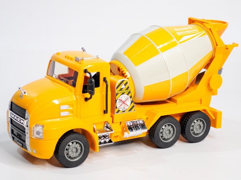 Радиоуправляемый грузовик бетономешалка Double Eagle MACK 1/26 2.4G RTR - E538-003
