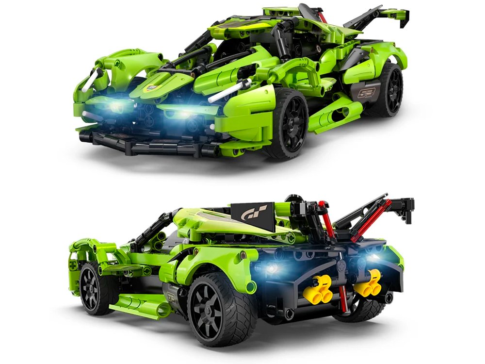 Радиоуправляемый конструктор CADA спортивный автомобиль Blade (432 детали) - C51306W
