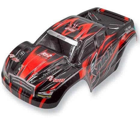 Красный кузов для монстров Remo Hobby SMAX 1:16 - D3602