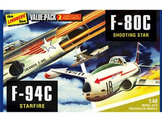 Модель Склеиваемая Hawk Lindberg 1/48 2 pack US Korean War Fight