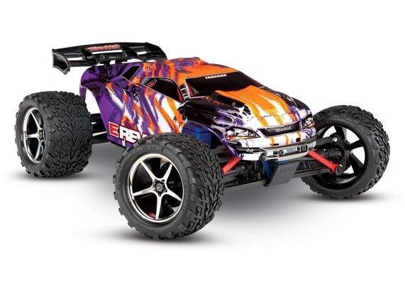 Радиоуправляемая машина TRAXXAS E-Revo 1:16 4WD VXL TSM TRA71076-3-PRPL