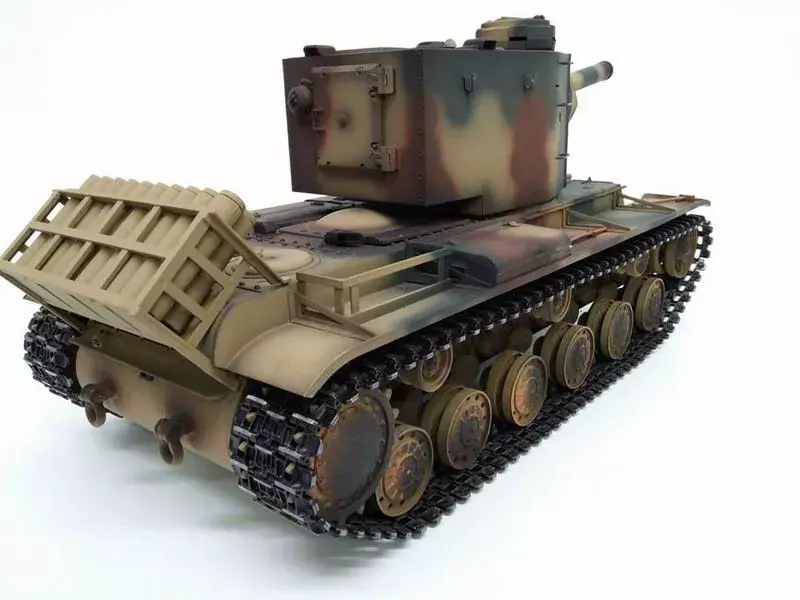 Радиоуправляемый танк Torro KV-2 1/16 зеленый, ВВ-пушка V3.0 2.4G RTR TR1212438785-3.0