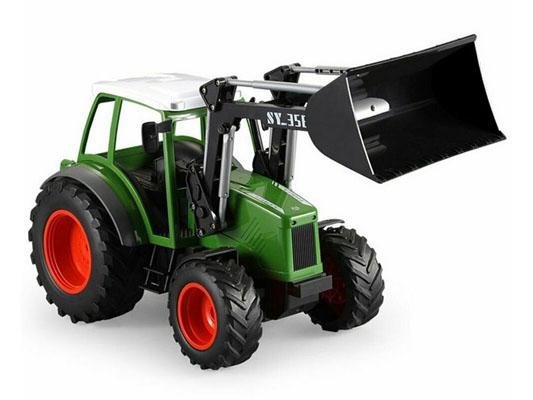 Радиоуправляемый трактор с погрузчиком Double Eagle 1:16 2.4G RTR E356-003