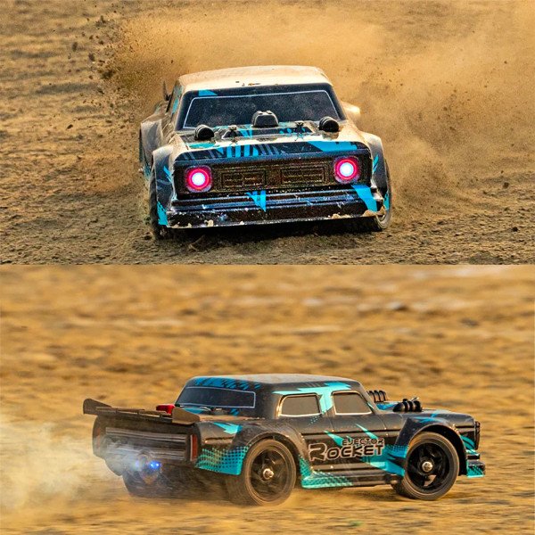 Радиоуправляемая машина для дрифта Zegan EROCKET (31 см, ПАР, LED, 4WD, 1:16) - HS16352