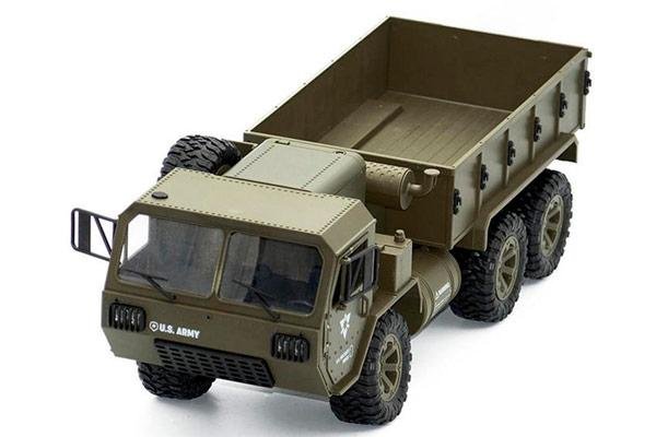 Радиоуправляемая машина Heng Long американский военный грузовик 6WD 2.4G 1/16 RTR - FY004A