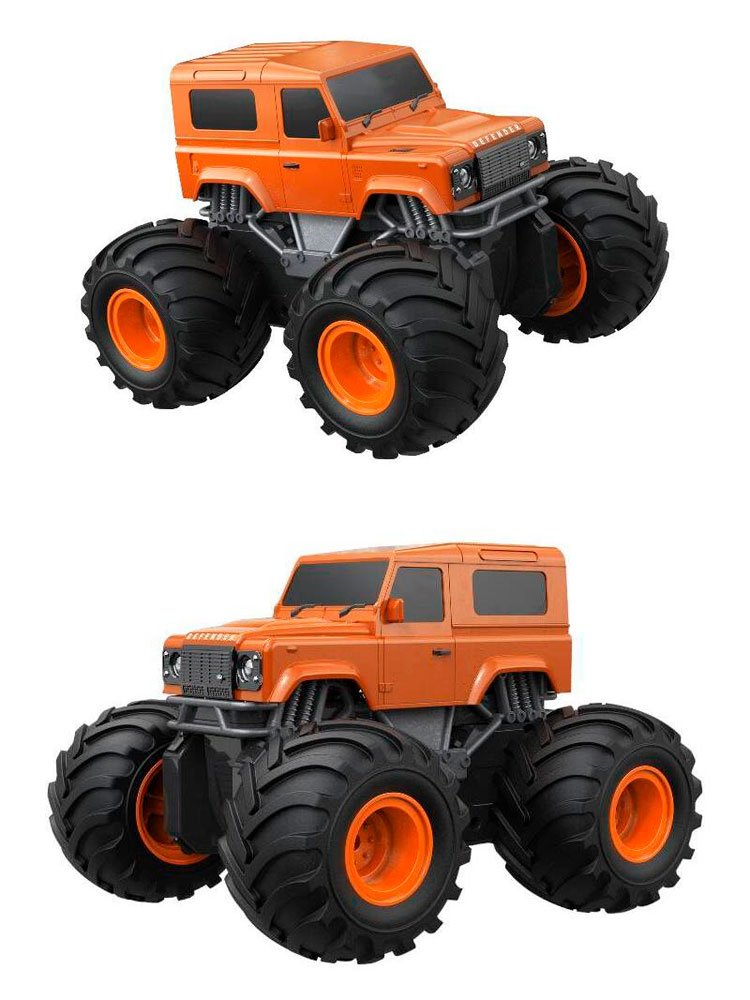 Радиоуправляемая машина-амфибия Double Eagle Land Rover Bigfoot 1/18 4WD 2.4G RTR - E343-003