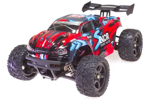 Радиоуправляемый трагги Remo Hobby S EVO-R Brushless 4WD 2.4G 1:16 RTR RH1665-RED