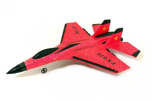 Радиоуправляемый самолет Fei Xiong SU-35 2.4G - FX620-RED