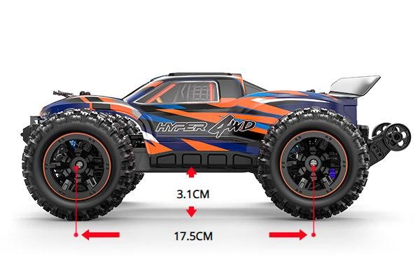 Радиоуправляемая машина монстр MJX Hyper Go 16108 Orange 1:16 4WD RTR MJX-16108-ORANGE