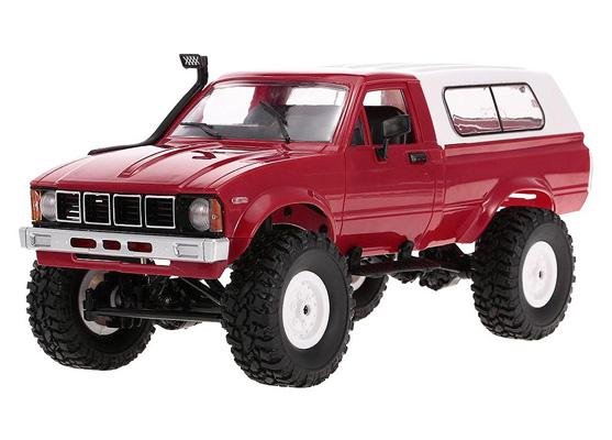 Радиоуправляемая машина краулер WPL Military Truck Buggy Crawler RTR 4WD масштаб 1:16 2.4G - WPLC-24R-Red
