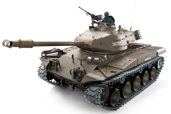 Радиоуправляемый танк Heng Long US M41A3 Bulldog масштаб 1:16 2.4 G - 3839-1 V7.0