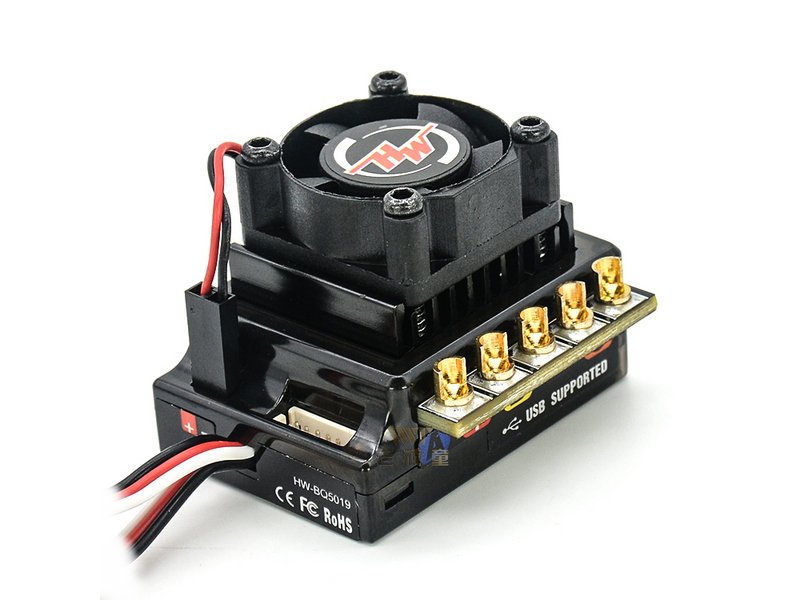Бесколлекторный регулятор Hobbywing XERUN-120A-SD V2.1 Black (120A-760A, 1/10, 1/12) - HW-81020171