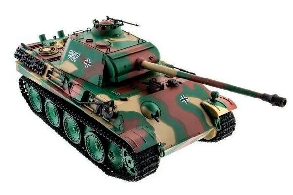 Радиоуправляемый танк Heng Long Panther Type G Original V7.0 масштаб 1:16 RTR 2.4G - 3879-1 V7.0
