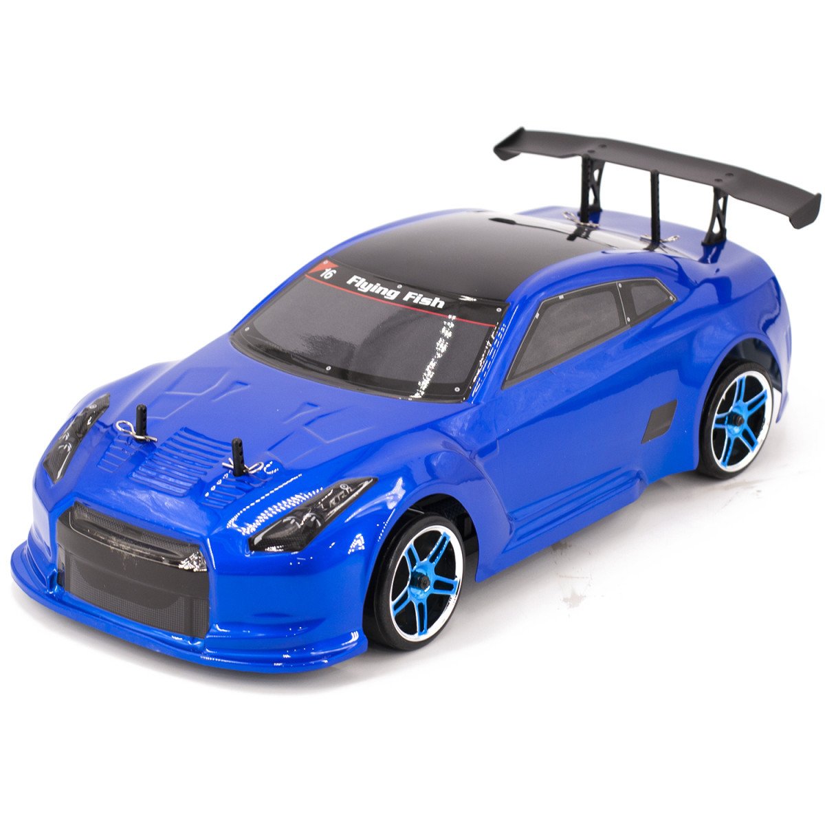 Радиоуправляемый автомобиль для дрифта HSP Flying Fish 1 Top масштаб 1:10 4WD 2.4G - 94123TOP-GTR-BL