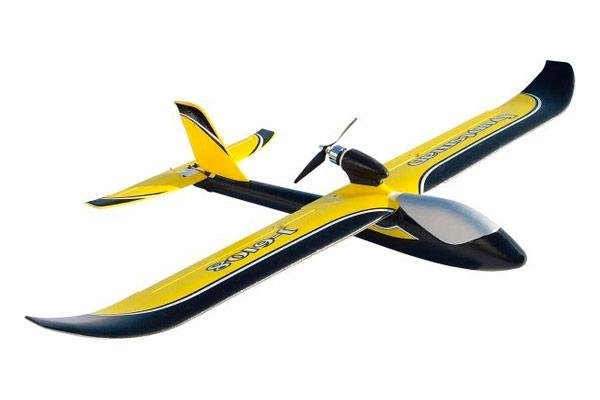 Радиоуправляемый самолет Joysway Huntsman 1100 V2 Yellow Mode 2 RTF 2.4G - JS6108V2-Ye