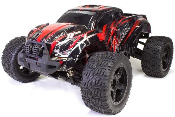 Радиоуправляемый монстр Remo Hobby RH1031PRO-RED 4WD RTR масштаб 1:10 2.4G