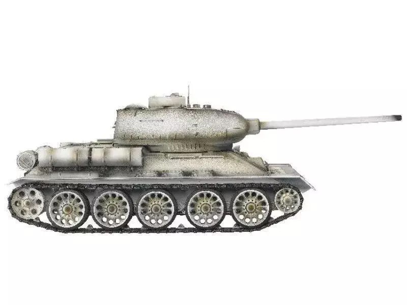 Радиоуправляемый танк Taigen 1/16 T34-85 (СССР) V3 2.4G (зимний) TG3909-1S3.0