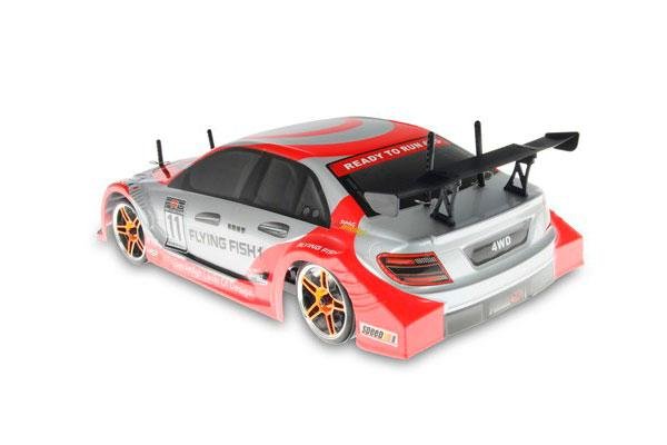 Радиоуправляемый автомобиль для дрифта HSP Flying Fish 1 4WD 1:10 - 94123PRO-12382 2.4G