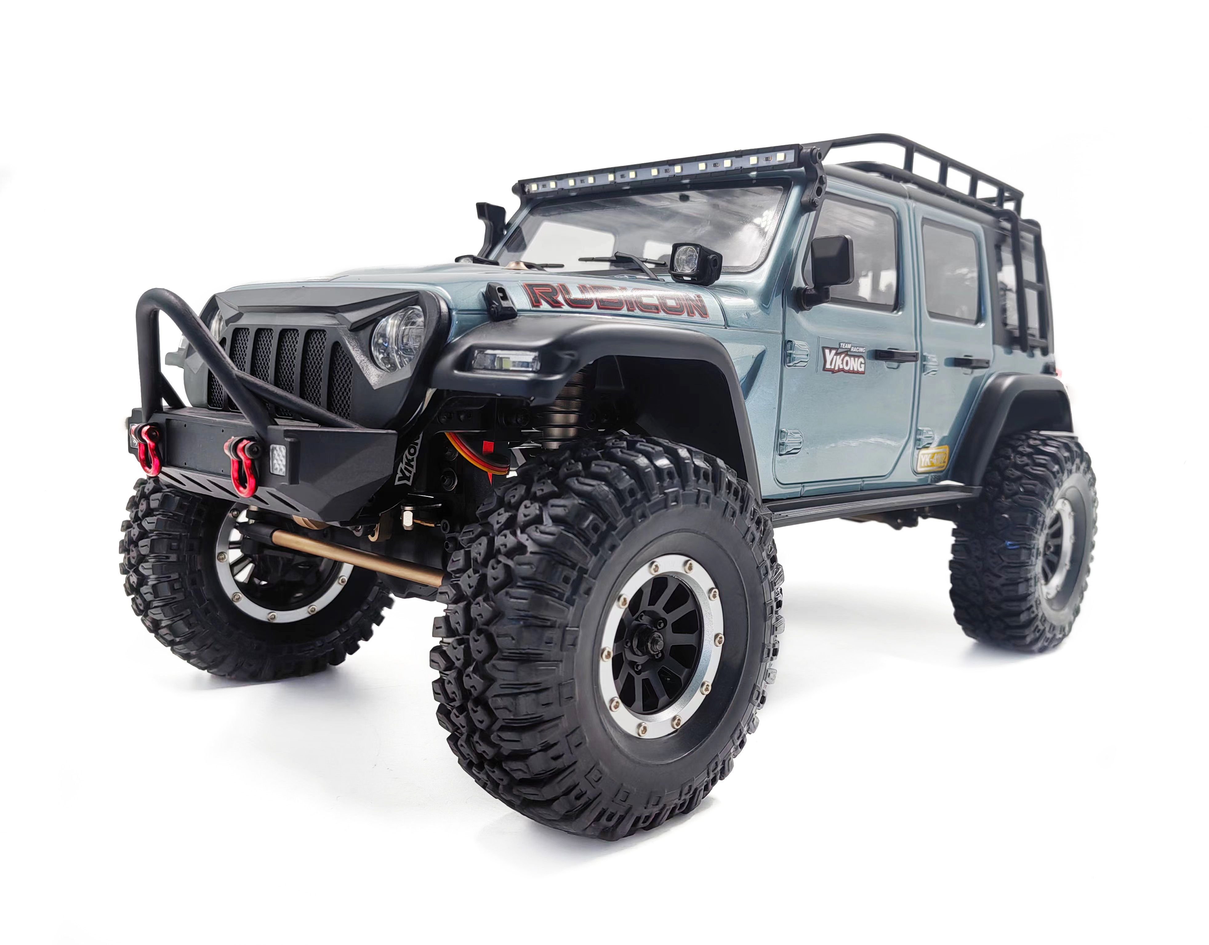 Радиоуправляемая машина трофи Yikong 4102 crawler Rubikon (Concrete Gray) ARTR масштаб 1:10 2.4G - YK-4102-CG