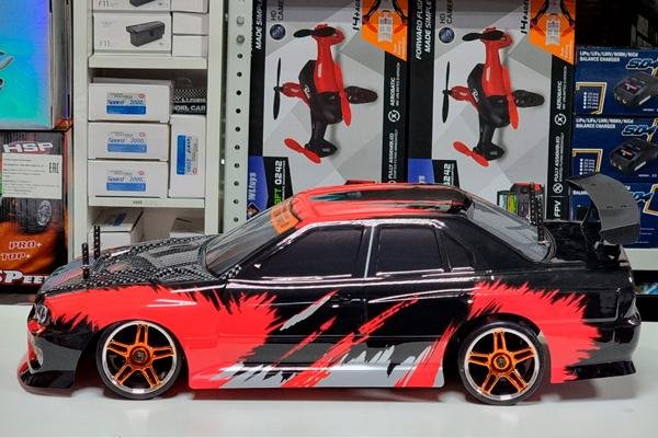 Радиоуправляемая машина для дрифта HSP Flying Fish 1 4WD RTR 1:10 2.4G 94123Pro GTR (34)