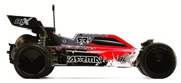 Радиоуправляемая машина багги ARRMA Raider BLS 2WD RTR масштаб 1:10 2.4G - AR102614