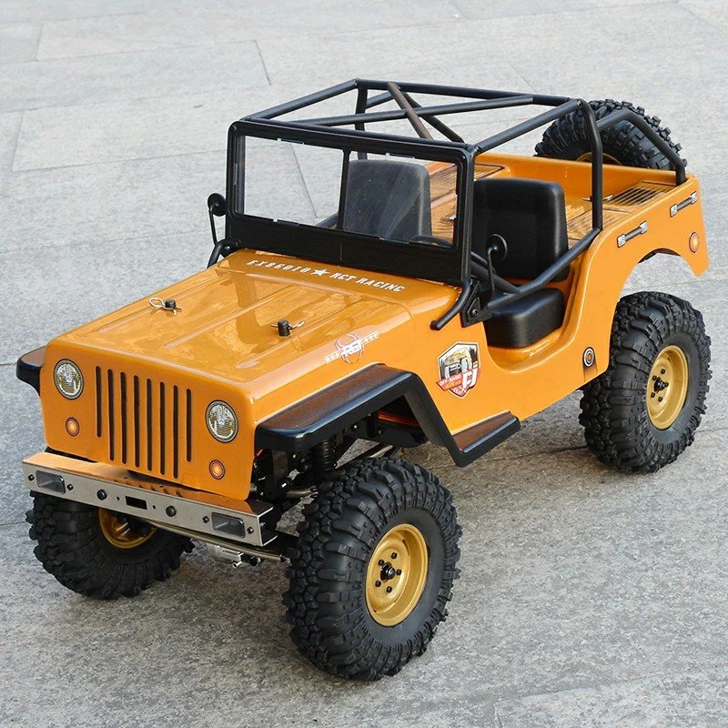 Радиоуправляемая машина краулер RGT Jeep 4WD RTR масштаб 1:10 2.4G - EX86010-CJ|R86220-1