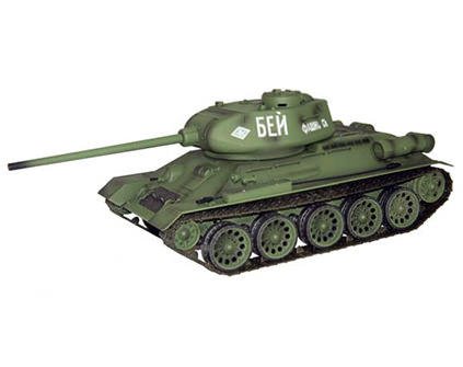 Радиоуправляемый танк Heng Long Russia Т 34-85 1:16 2.4G 3909-1