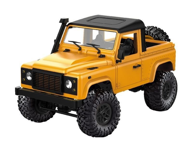 Конструктор для сборки MN MODEL пикап Defender (песочный) RTR 4WD масштаб 1:12 2.4G - MN-91K|YELLOW