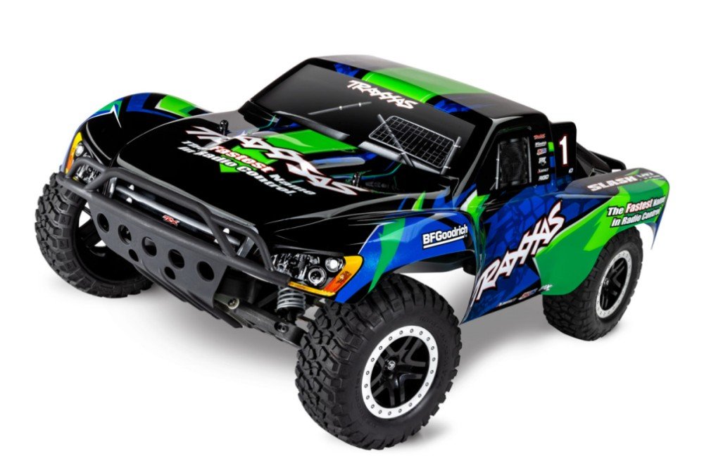 Радиоуправляемая машина шорт-корс TRAXXAS Slash 1:10 2WD VXL TQi Ready to Bluetooth Module TSM - TRA58076-74-G