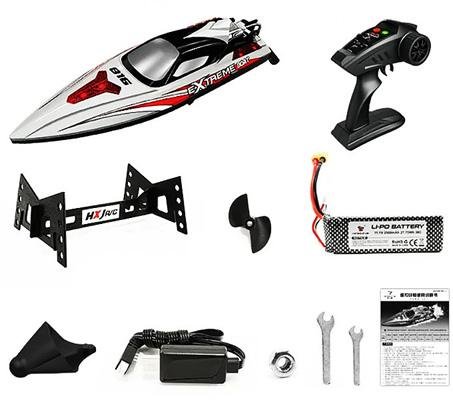 Радиоуправляемый катер CS Toys Grey Extreme (48 см, 55 км/ч, Brushless, 2.4G) - HJ816PRO-GREY