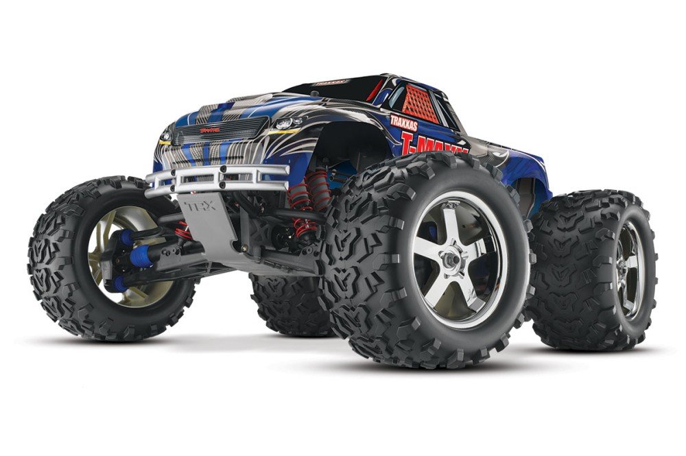 Радиоуправляемая машина монстр TRAXXAS T-Maxx 3.3 Nitro 1:10 4WD с микро ДВС - TRA49077-3-B