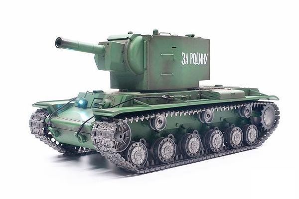 Радиоуправляемый танк Heng Long KV-2 Upgrade V7.0 масштаб 1:16 RTR 2.4GHz - 3949-1Upg V7.0