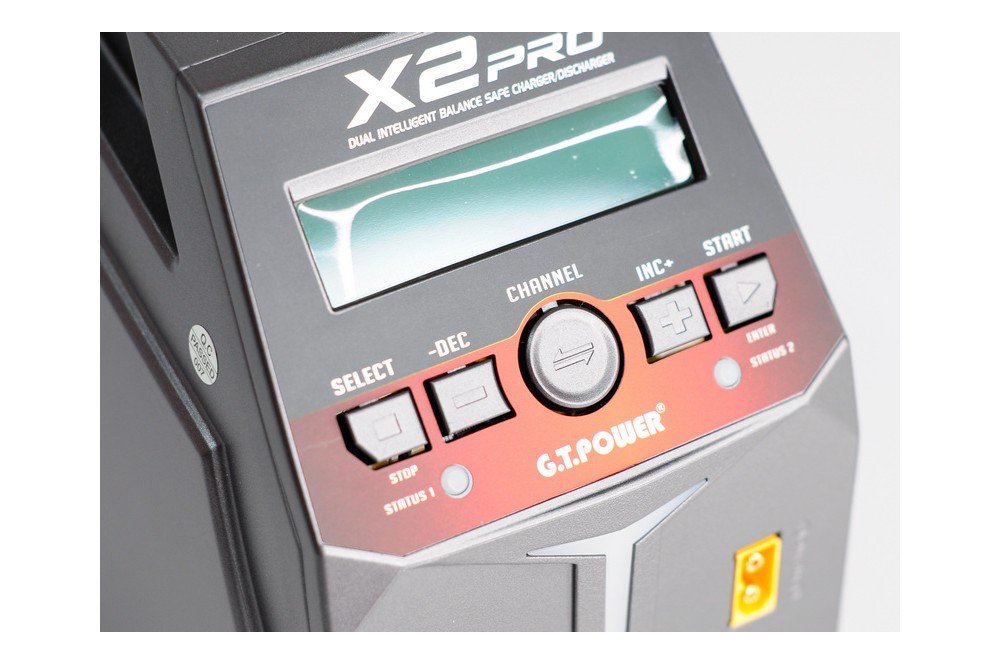 Универсальное зарядное устройство G.T.Power X2PRO Dual Power 11-26/220В, 12Aх2 - GTP-X2PRO